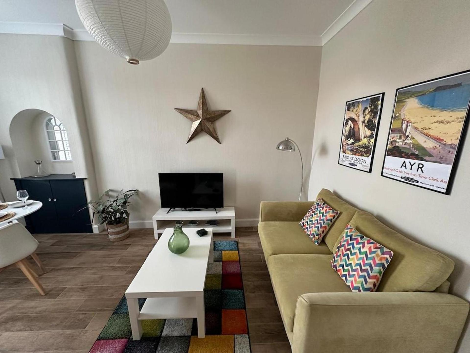 Apartament Prestwick Kingb Petsok Freep Wifi Tv Zewnętrze zdjęcie